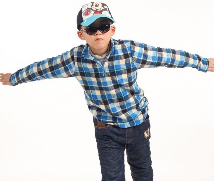 小孩戴的遮陽帽，可愛又防曬