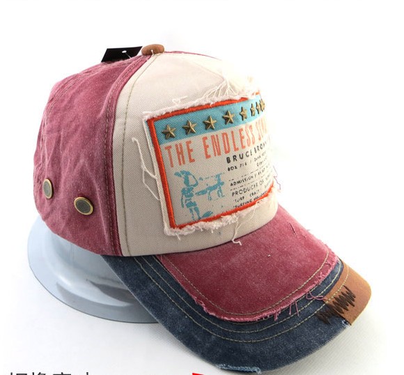 主潮入門的法寶，復(fù)古情侶休閑帽 