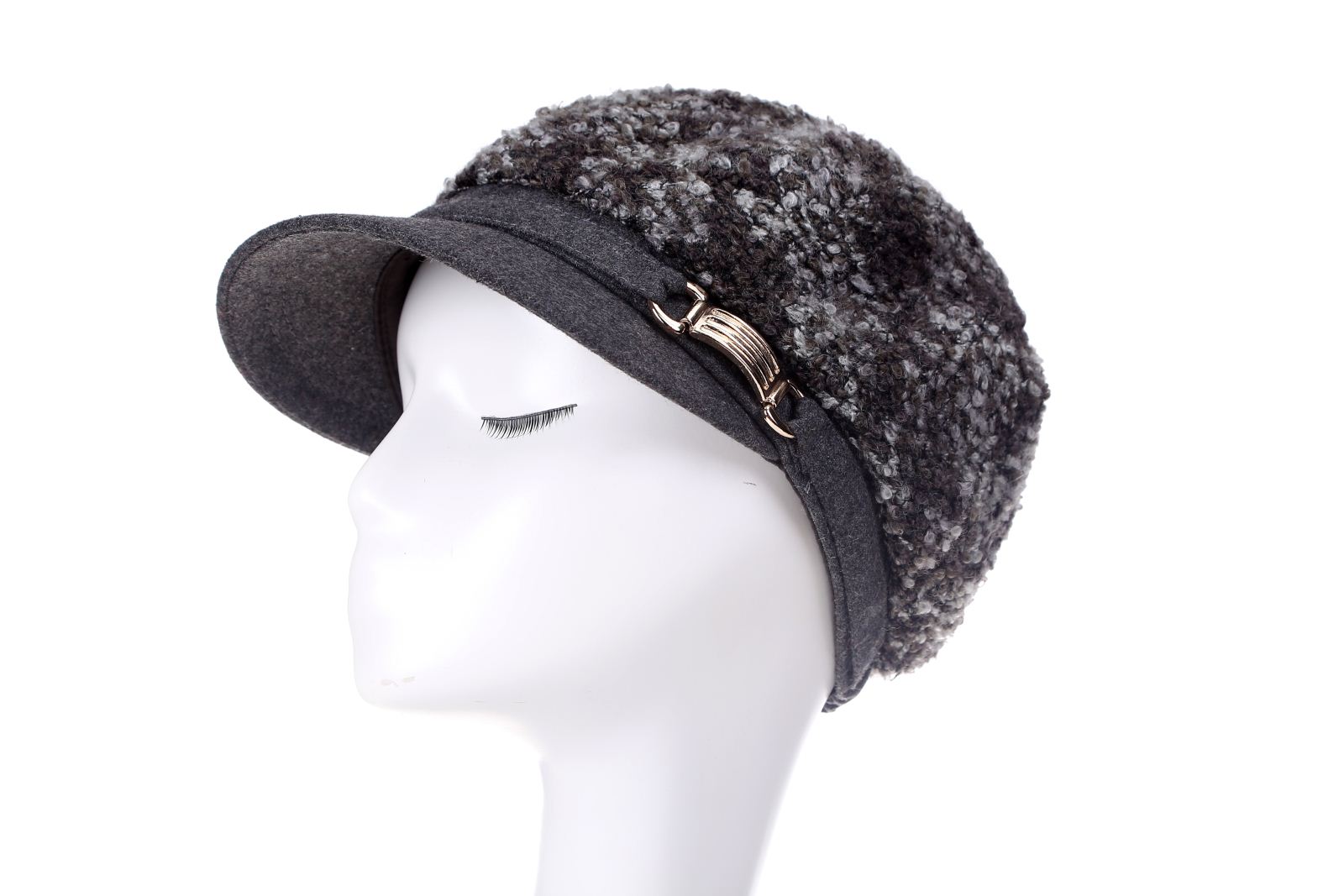 女款毛呢鴨舌帽_開(kāi)普帽子訂做廠-浙江高普服飾有限公司