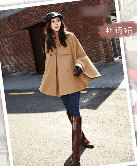 冬季來臨，大沿毛氈帽搭出明星味