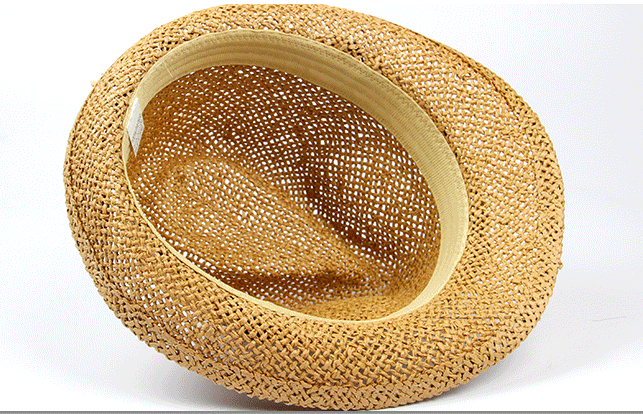 手編鏤空草編帽_江浙滬遮陽(yáng)帽子廠(chǎng)-浙江高普服飾有限公司